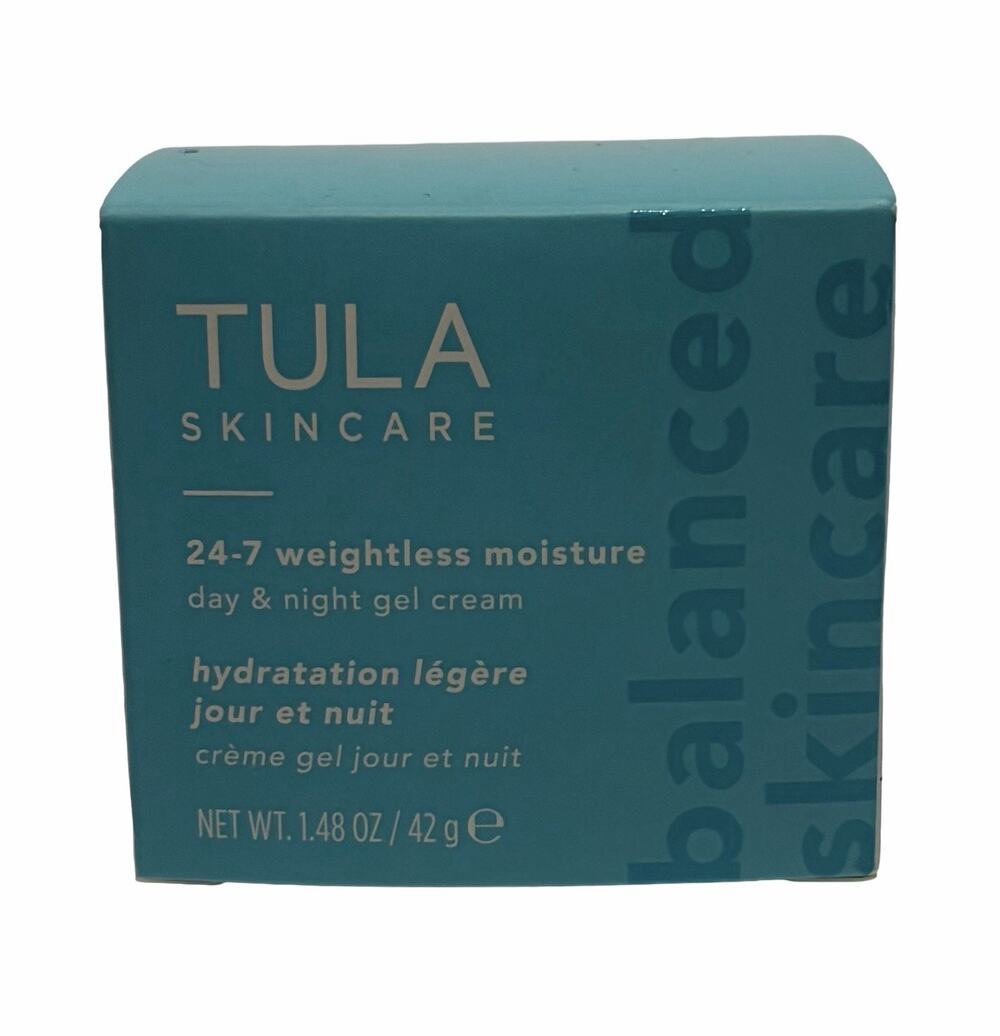 TULA Skincare 24-7 Weightless Moisture Day & Night Gel Cream 1.48 oz NEW